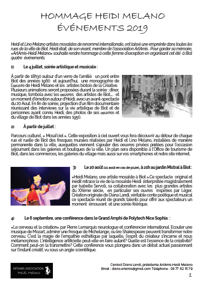 Evènement 2019